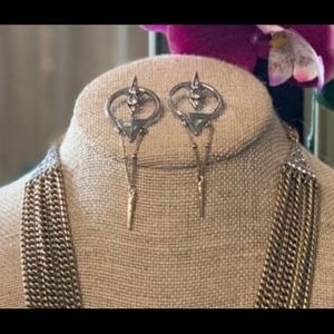 Amulet earrings